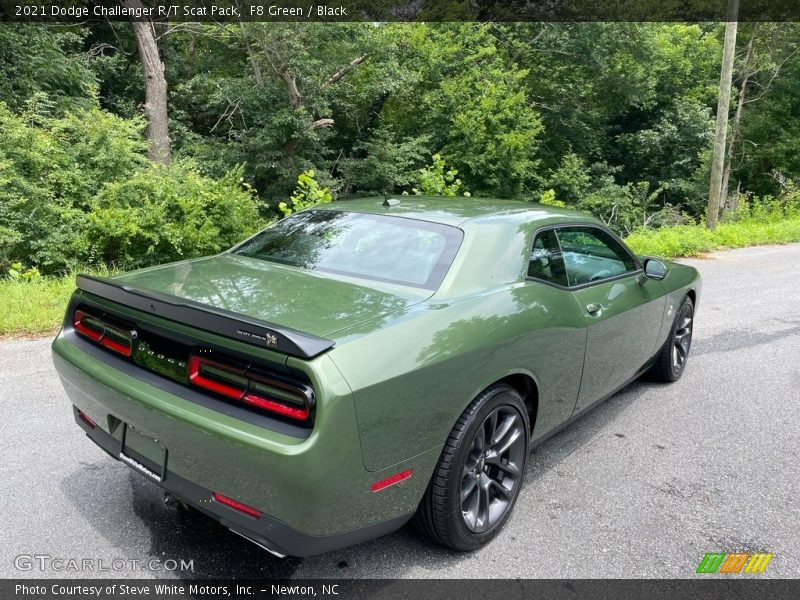 F8 Green / Black 2021 Dodge Challenger R/T Scat Pack