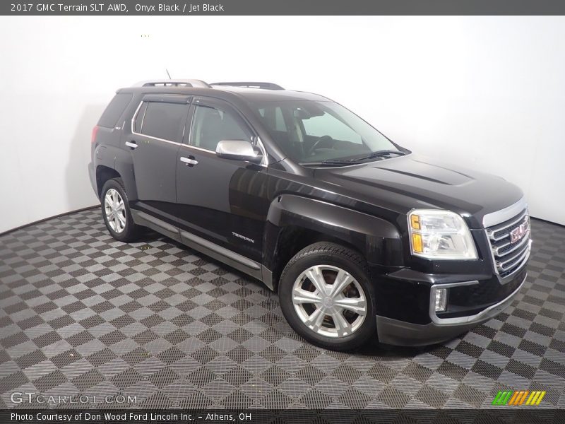 Onyx Black / Jet Black 2017 GMC Terrain SLT AWD