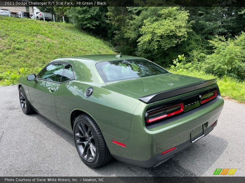 F8 Green / Black 2021 Dodge Challenger R/T Scat Pack