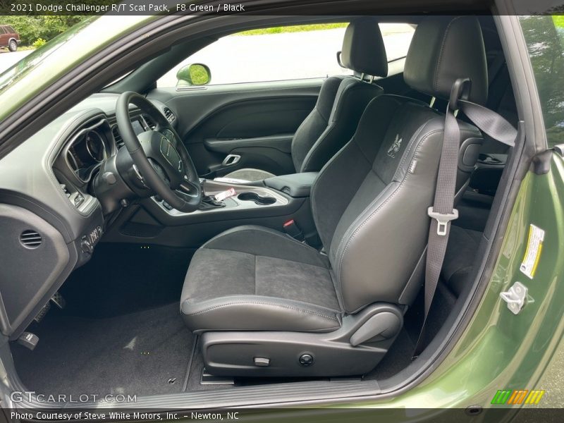 Front Seat of 2021 Challenger R/T Scat Pack