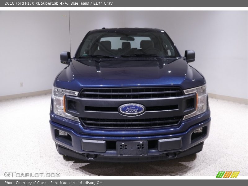 Blue Jeans / Earth Gray 2018 Ford F150 XL SuperCab 4x4