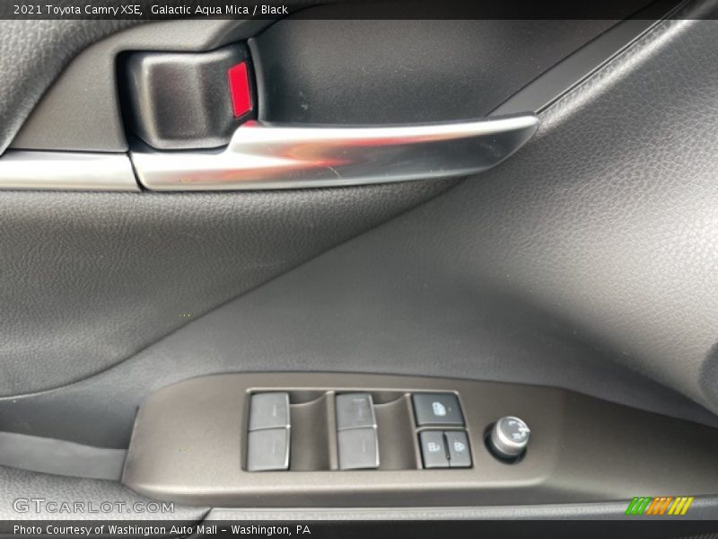 Galactic Aqua Mica / Black 2021 Toyota Camry XSE