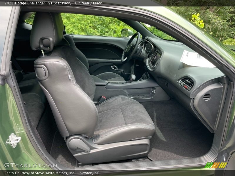 Front Seat of 2021 Challenger R/T Scat Pack