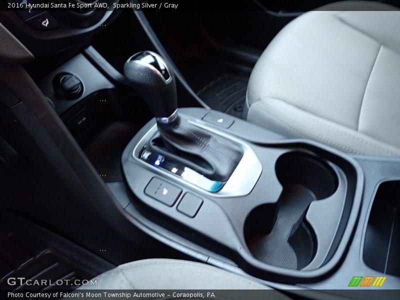 Sparkling Silver / Gray 2016 Hyundai Santa Fe Sport AWD