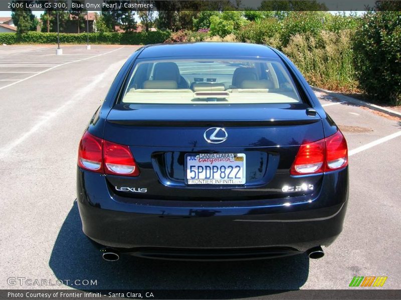 Blue Onyx Pearl / Cashmere 2006 Lexus GS 300