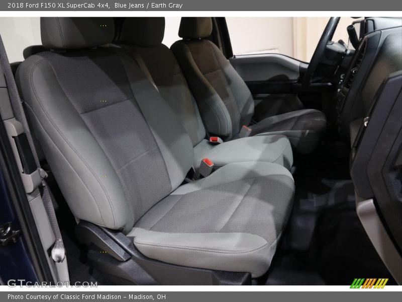 Blue Jeans / Earth Gray 2018 Ford F150 XL SuperCab 4x4
