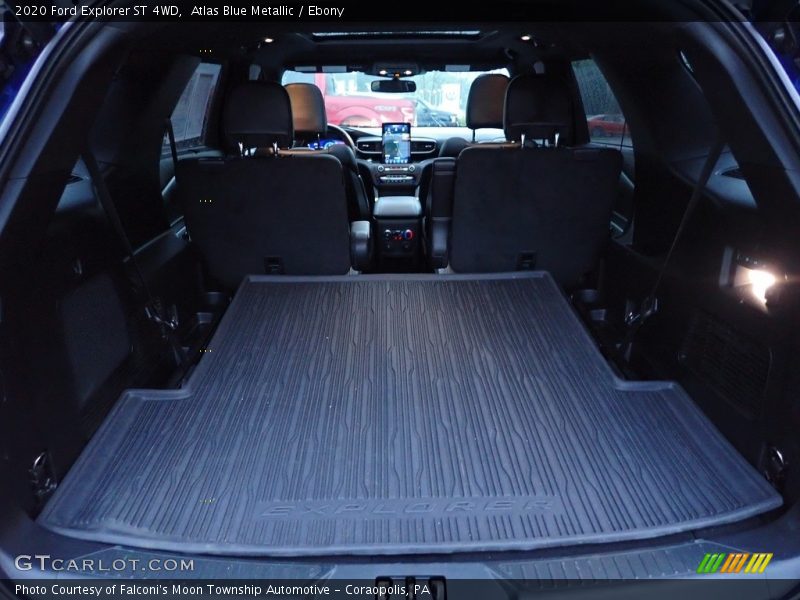 Atlas Blue Metallic / Ebony 2020 Ford Explorer ST 4WD