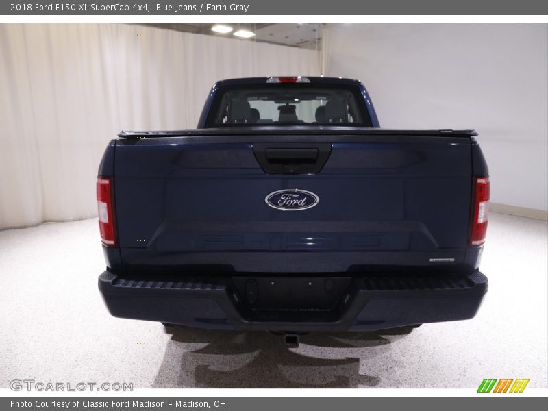 Blue Jeans / Earth Gray 2018 Ford F150 XL SuperCab 4x4