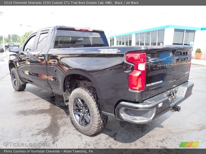Black / Jet Black 2019 Chevrolet Silverado 1500 Custom Z71 Trail Boss Double Cab 4WD