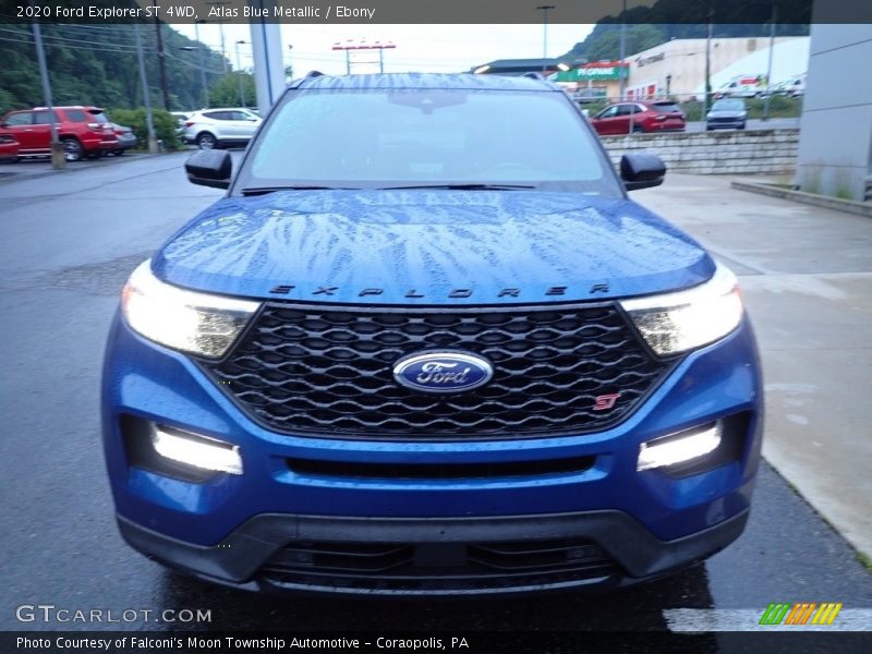 Atlas Blue Metallic / Ebony 2020 Ford Explorer ST 4WD