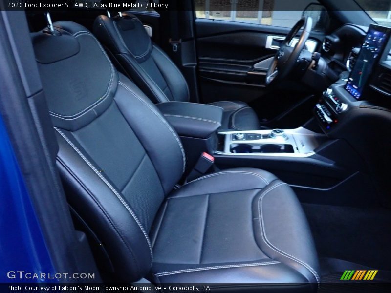 Atlas Blue Metallic / Ebony 2020 Ford Explorer ST 4WD