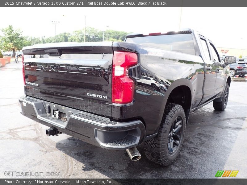 Black / Jet Black 2019 Chevrolet Silverado 1500 Custom Z71 Trail Boss Double Cab 4WD