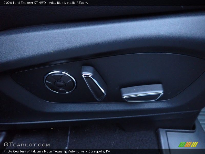 Atlas Blue Metallic / Ebony 2020 Ford Explorer ST 4WD