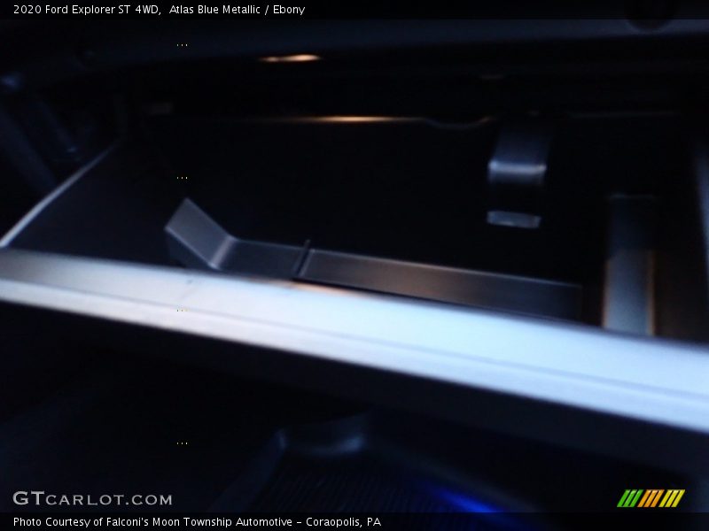 Atlas Blue Metallic / Ebony 2020 Ford Explorer ST 4WD