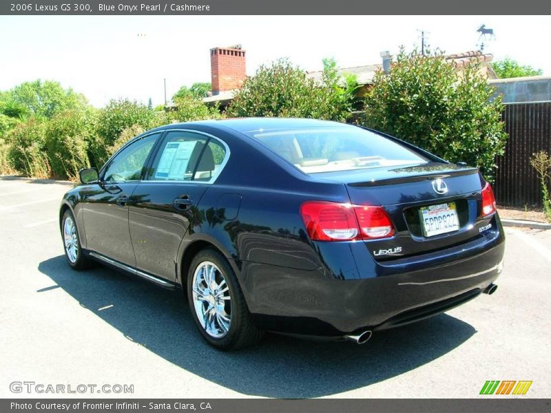 Blue Onyx Pearl / Cashmere 2006 Lexus GS 300