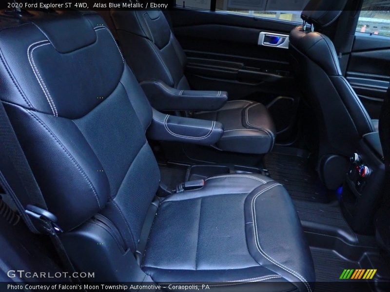 Atlas Blue Metallic / Ebony 2020 Ford Explorer ST 4WD