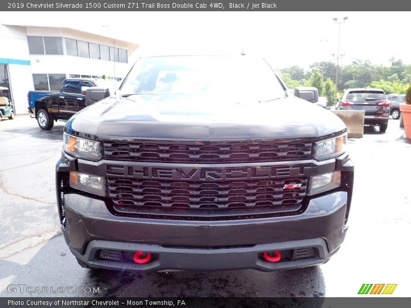 Black / Jet Black 2019 Chevrolet Silverado 1500 Custom Z71 Trail Boss Double Cab 4WD
