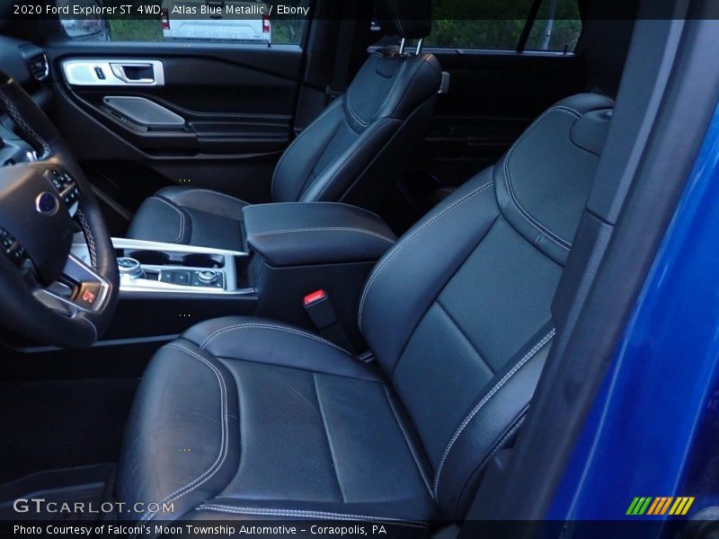 Atlas Blue Metallic / Ebony 2020 Ford Explorer ST 4WD