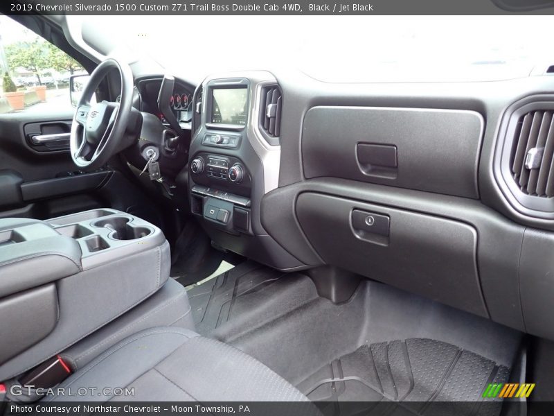 Black / Jet Black 2019 Chevrolet Silverado 1500 Custom Z71 Trail Boss Double Cab 4WD