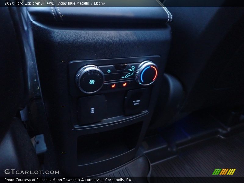 Atlas Blue Metallic / Ebony 2020 Ford Explorer ST 4WD