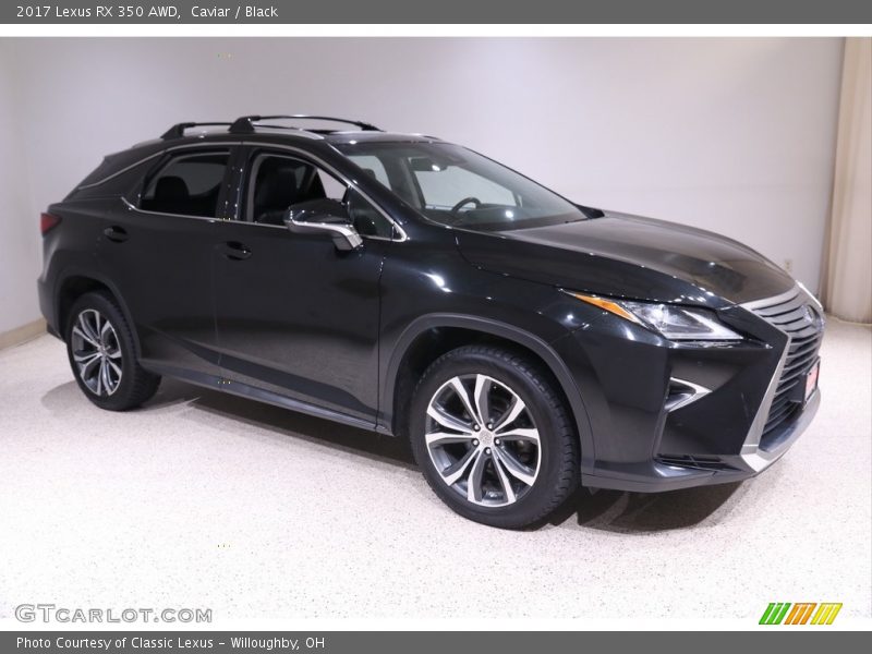 Caviar / Black 2017 Lexus RX 350 AWD
