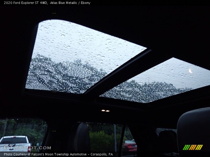 Atlas Blue Metallic / Ebony 2020 Ford Explorer ST 4WD