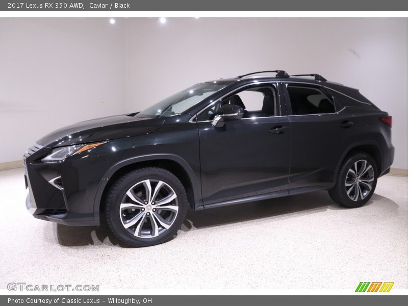 Caviar / Black 2017 Lexus RX 350 AWD