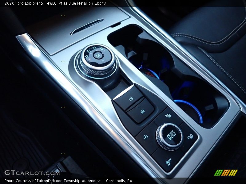 Atlas Blue Metallic / Ebony 2020 Ford Explorer ST 4WD
