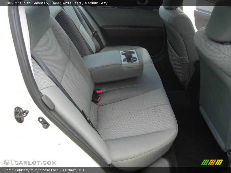 Dover White Pearl / Medium Gray 2009 Mitsubishi Galant ES