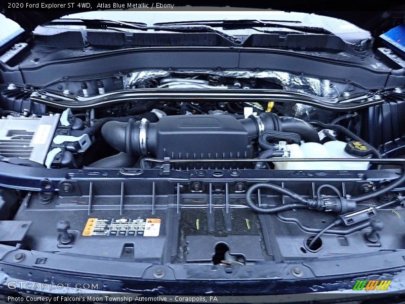 Atlas Blue Metallic / Ebony 2020 Ford Explorer ST 4WD