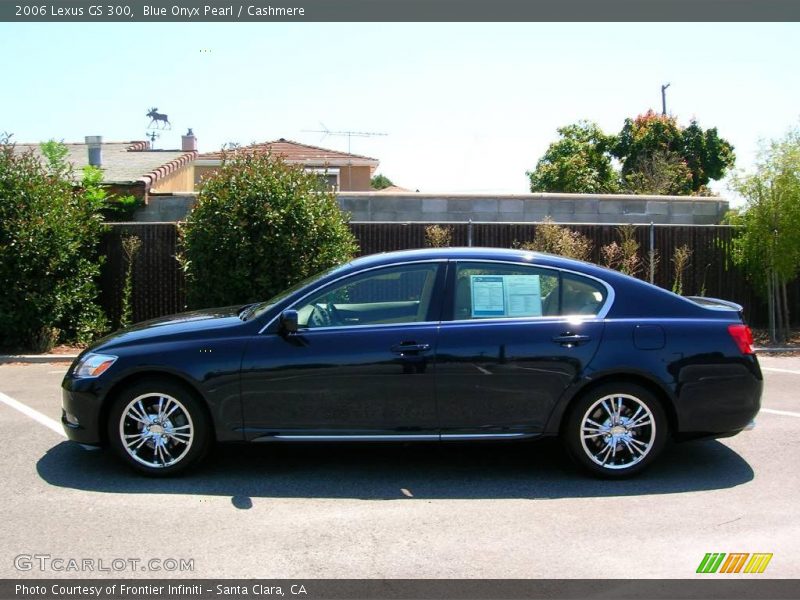 Blue Onyx Pearl / Cashmere 2006 Lexus GS 300