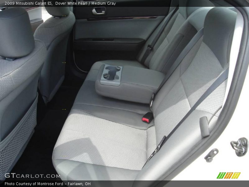 Dover White Pearl / Medium Gray 2009 Mitsubishi Galant ES