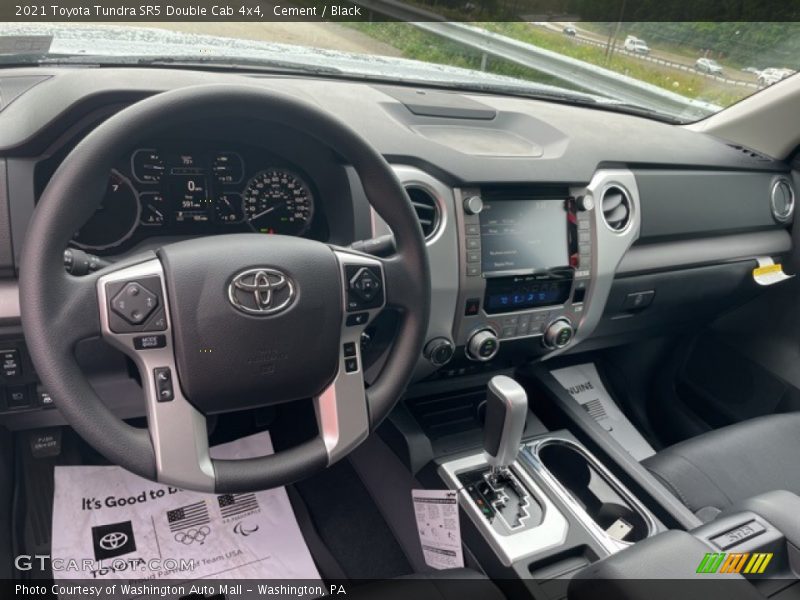 Cement / Black 2021 Toyota Tundra SR5 Double Cab 4x4