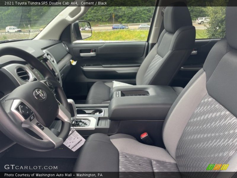 Cement / Black 2021 Toyota Tundra SR5 Double Cab 4x4