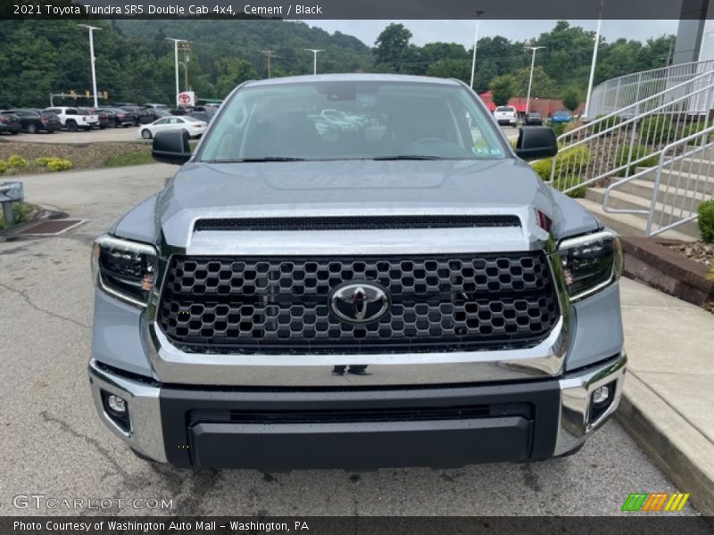 Cement / Black 2021 Toyota Tundra SR5 Double Cab 4x4