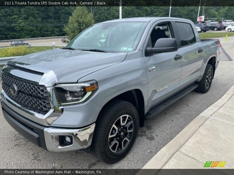 Cement / Black 2021 Toyota Tundra SR5 Double Cab 4x4