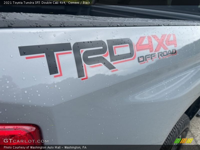 Cement / Black 2021 Toyota Tundra SR5 Double Cab 4x4