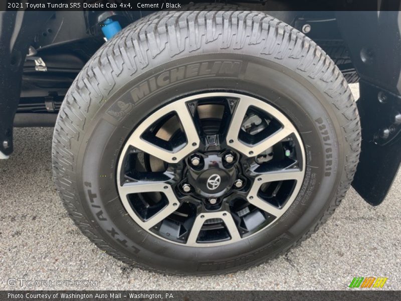 Cement / Black 2021 Toyota Tundra SR5 Double Cab 4x4