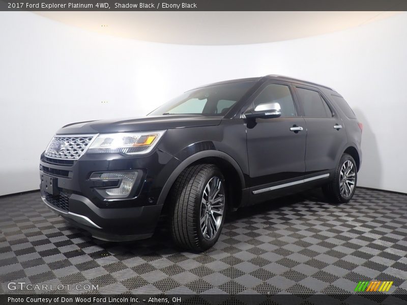 Shadow Black / Ebony Black 2017 Ford Explorer Platinum 4WD