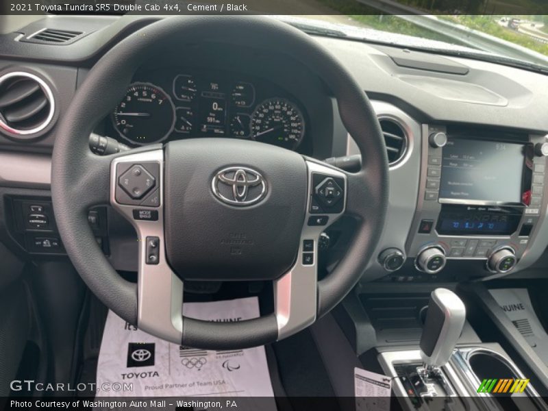 Cement / Black 2021 Toyota Tundra SR5 Double Cab 4x4