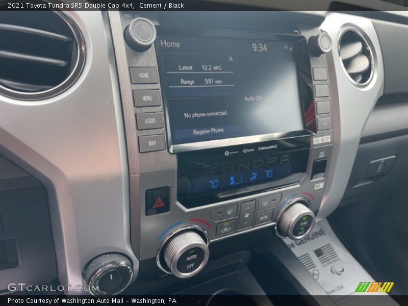 Cement / Black 2021 Toyota Tundra SR5 Double Cab 4x4