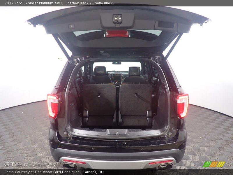 Shadow Black / Ebony Black 2017 Ford Explorer Platinum 4WD