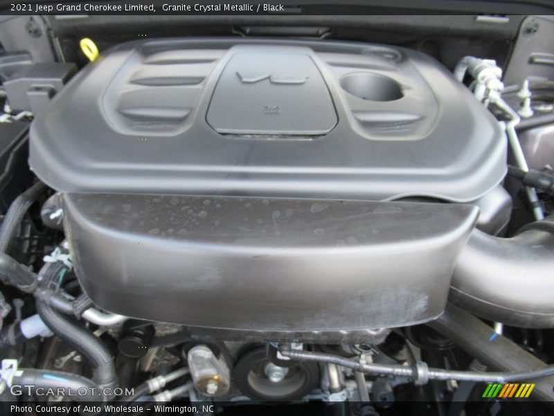 Granite Crystal Metallic / Black 2021 Jeep Grand Cherokee Limited