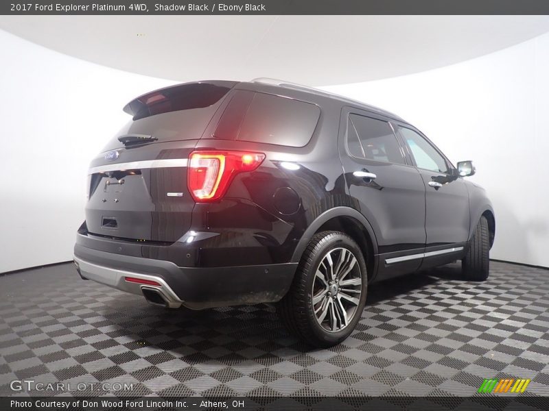 Shadow Black / Ebony Black 2017 Ford Explorer Platinum 4WD