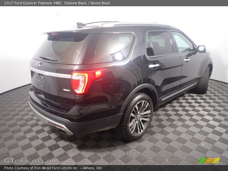 Shadow Black / Ebony Black 2017 Ford Explorer Platinum 4WD