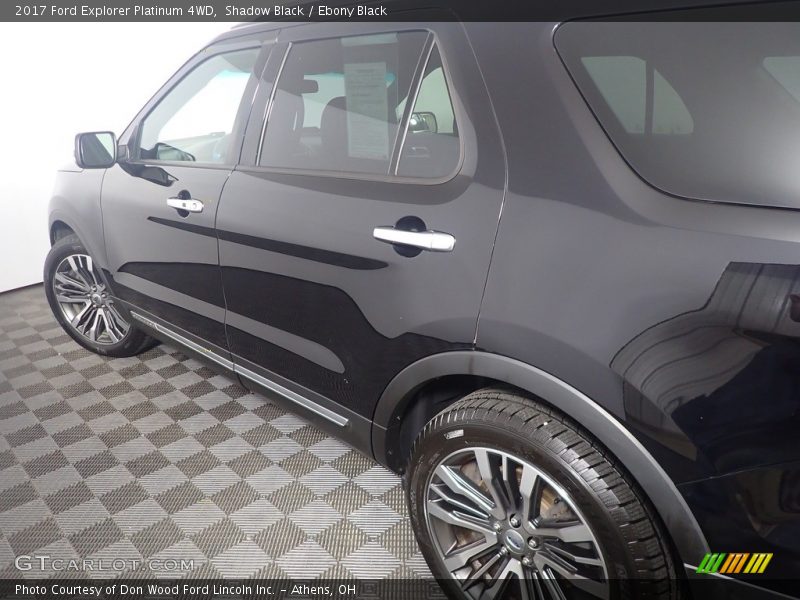 Shadow Black / Ebony Black 2017 Ford Explorer Platinum 4WD