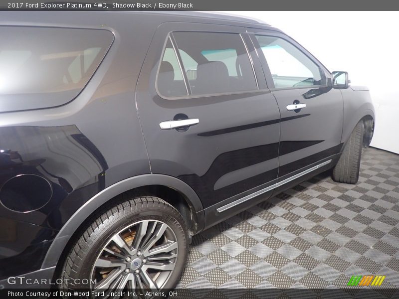 Shadow Black / Ebony Black 2017 Ford Explorer Platinum 4WD
