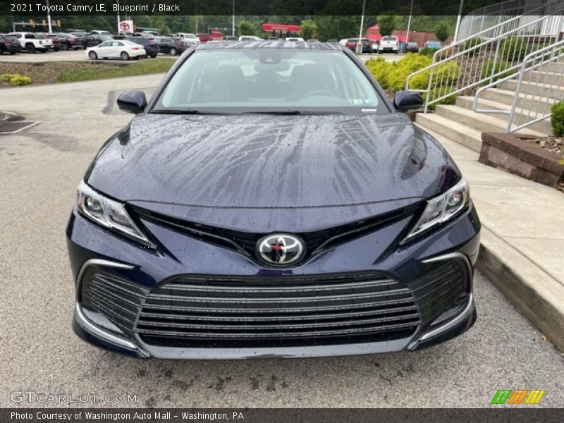 Blueprint / Black 2021 Toyota Camry LE