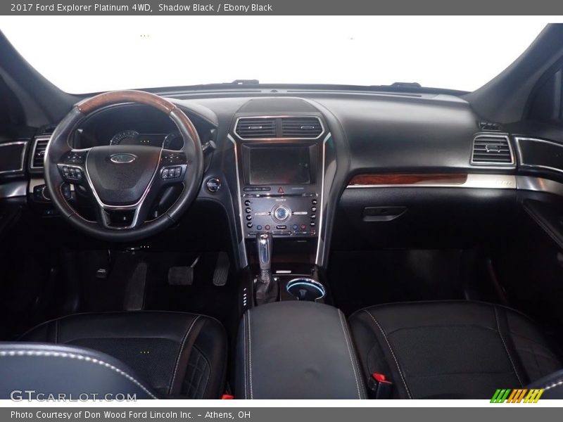 Shadow Black / Ebony Black 2017 Ford Explorer Platinum 4WD