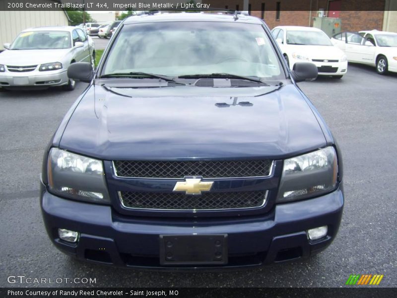 Imperial Blue Metallic / Light Gray 2008 Chevrolet TrailBlazer LT 4x4